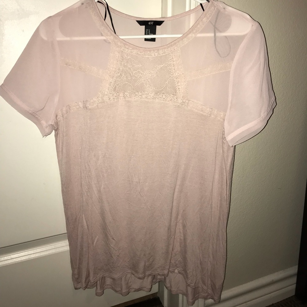 Light Pink H&M blouse
